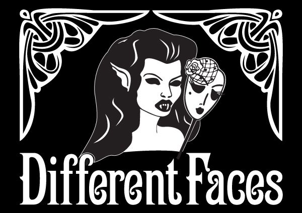 Logo Different Faces - Natalie Federl, Maskenbildnerin Berlin, Make-Up Artist Berlin, Hairstylist Berlin, Brautstyling Berlin